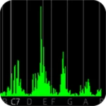 Logo of AudioSpectrumMonitor android Application 