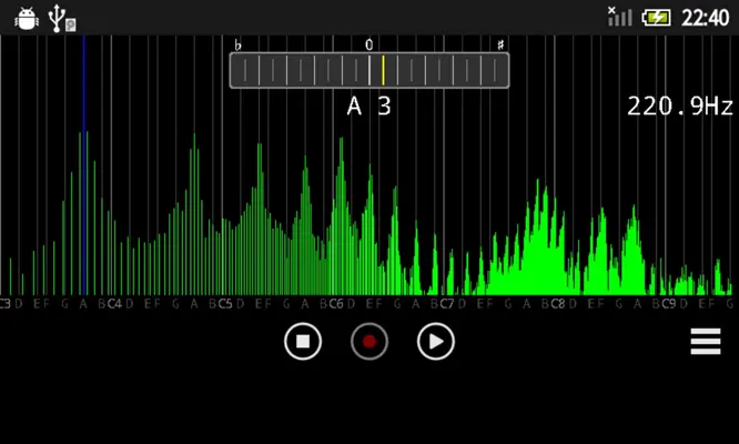 AudioSpectrumMonitor android App screenshot 5